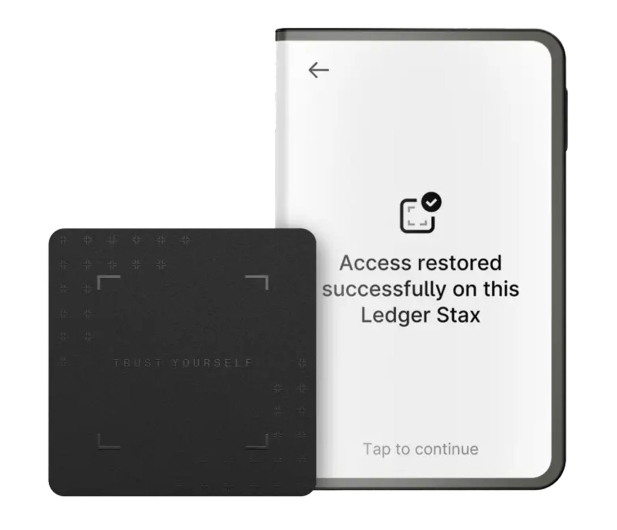 Ledger Stax Crypto Hardware Wallet with Recovery Key LEDGERSTAX-RK - 1351787 - zdjęcie 2
